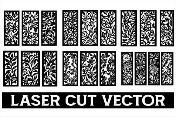 Download Elegant Laser Cut Floral Pattern - Laser cut Collection