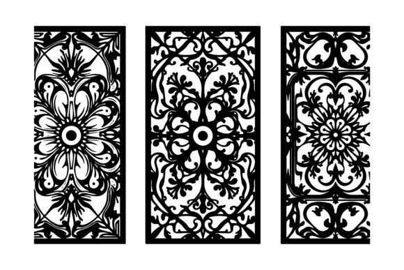Download Decorative Laser Cut Panel Designs Pack - Laser cut Collection