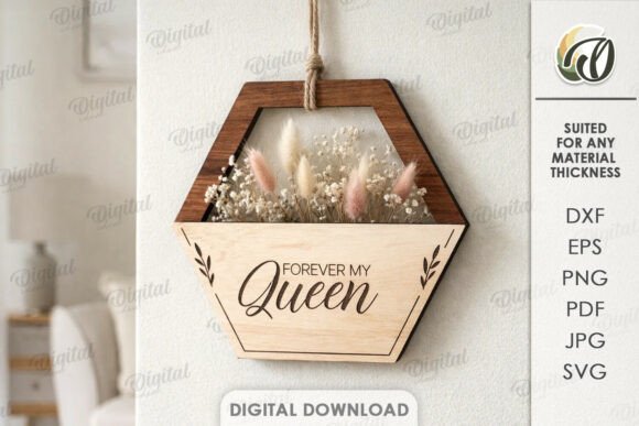Download Mother's Day Floral Decor Laser Cut - Laser cut Collection