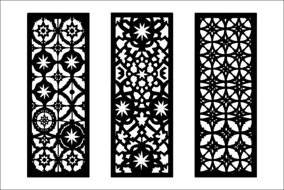 Download Geometric Laser Cut Panel Design Set - Laser cut Collection