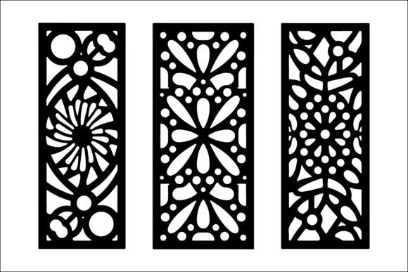 Download Geometric Laser Cut Panel Design Set - Laser cut Collection