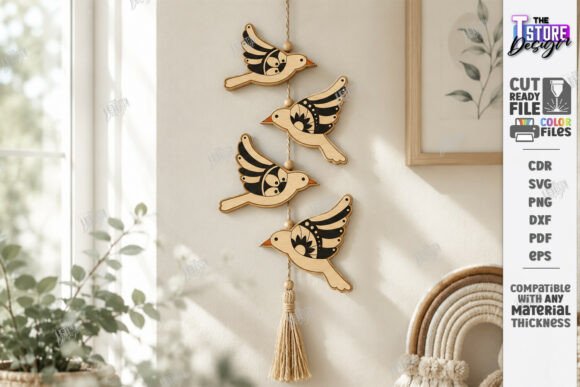 Download Layered Hanging Ornament Laser Cut | CNC - Laser cut Collection