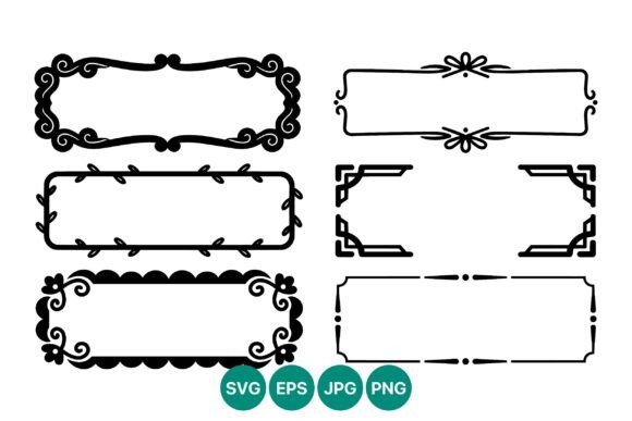 Download Decorative Frames Vector Set - Vector Collection