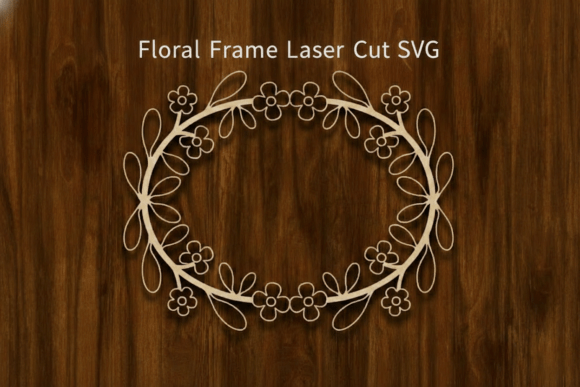 Download Floral Frame Laser Cut SVG - Laser cut Collection