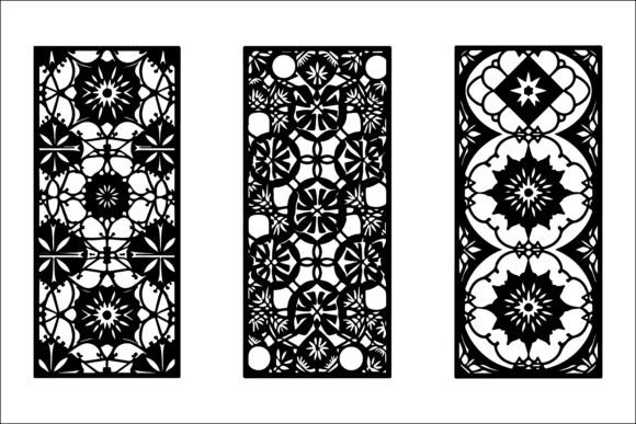Download Geometric Laser Cut Panel Design Set - Laser cut Collection
