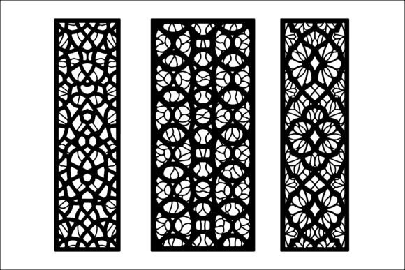 Download Geometric Laser Cut Panel Design Set - Laser cut Collection