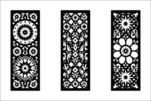 Download Geometric Laser Cut Panel Design Set - Laser cut Collection