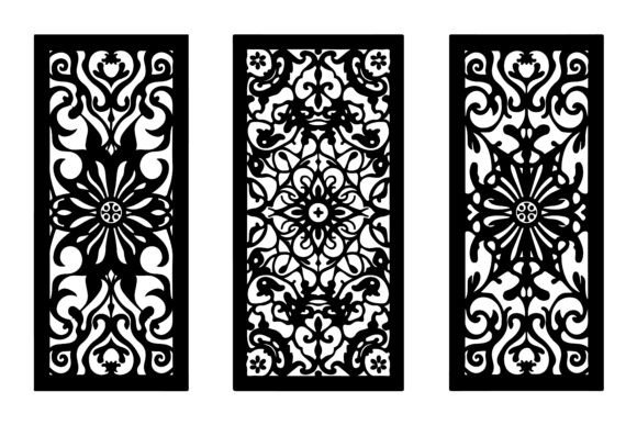 Download Laser Cut Decorative Panels Pack - Laser cut Collection