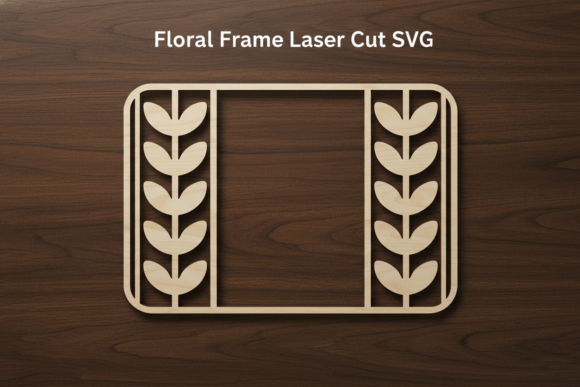 Download Floral Frame Laser Cut SVG - Laser cut Collection