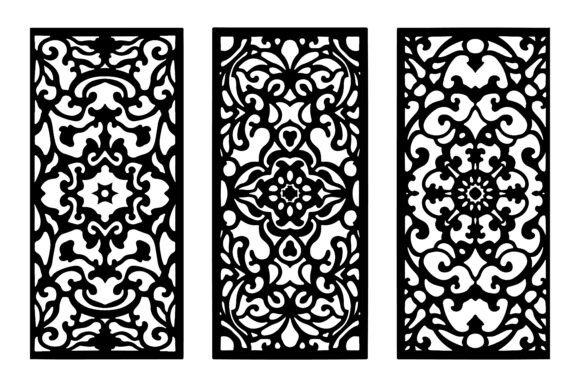 Download Decorative Laser Cut Panel Designs Pack - Laser cut Collection