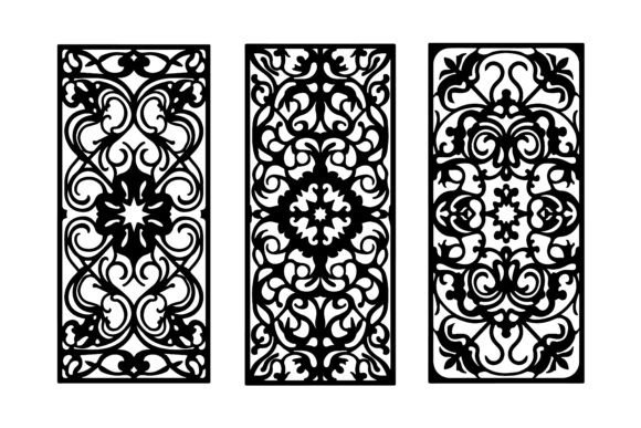 Download Laser Cut Decorative Panels Pack - Laser cut Collection