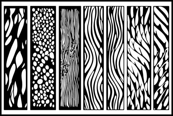 Download Modern Organic Laser Cut Panel Set - Laser cut Collection