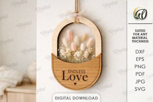 Download Mother's Day Floral Decor Laser Cut - Laser cut Collection