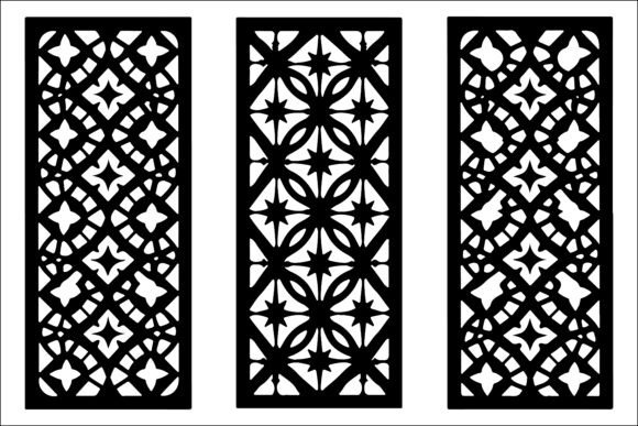 Download Geometric Laser Cut Panel Design Set - Laser cut Collection