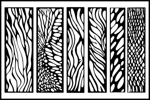 Download Modern Organic Laser Cut Panel Set - Laser cut Collection