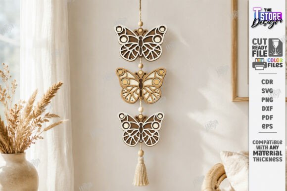 Download Layered Hanging Ornament Laser Cut | CNC - Laser cut Collection