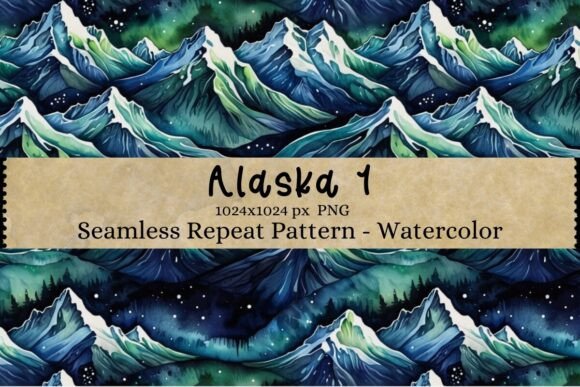 Download Alaska Seamless Repeat Pattern WC 1 - Seamless repeat Collection